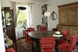 propriété a vendre isle-adam salon cheminée